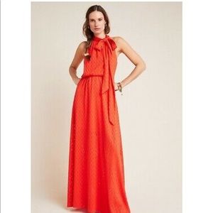 SACHIN & BABI CECELIA TIE NECK MAXI- NWT SIZE 2